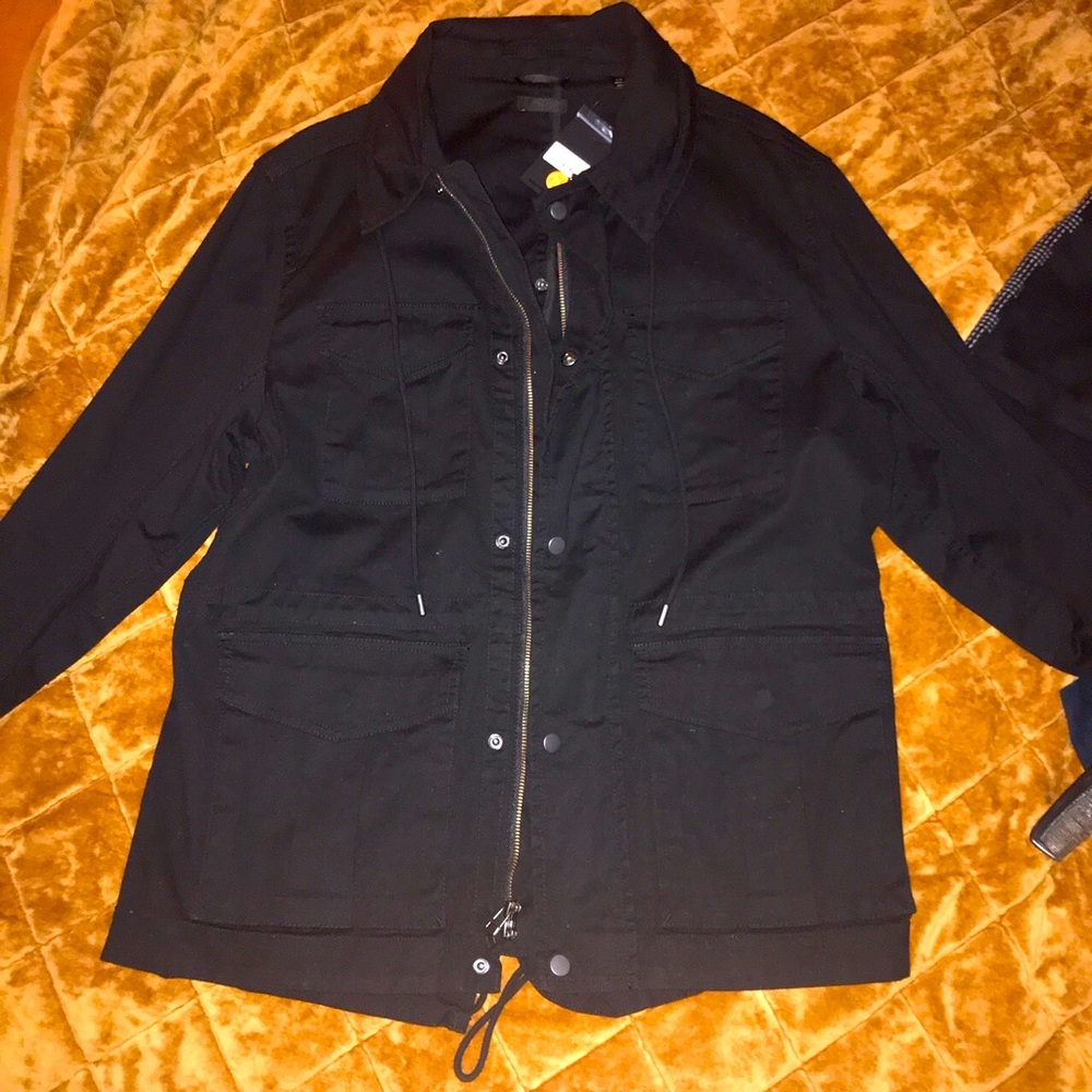 ATM ANTHONY THOMAS MELILLO MENS LARGE BLACK JACKET